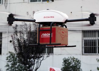 JD.com Create History – First Indonesia Drone-Based Delivery Systems Test Run